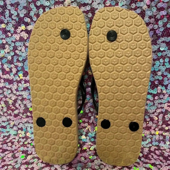 Leopard print flip flops - Picture 2 of 2